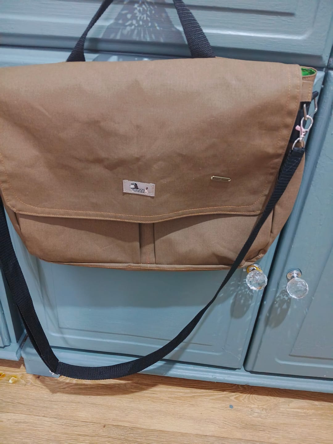 Customer photo review of Desert Beige Water Resistant Fabric - Seconds