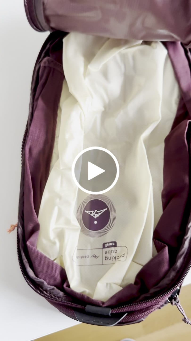Customer video review of Peak Design Packing Cube Small, Eclipse