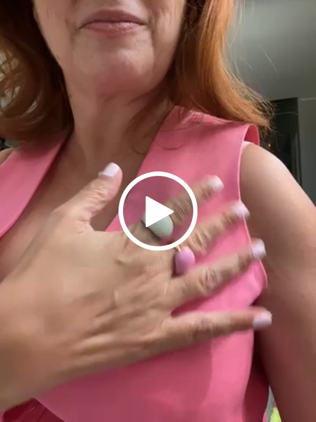 Customer video review of Lava Drop SS Enamel Ring