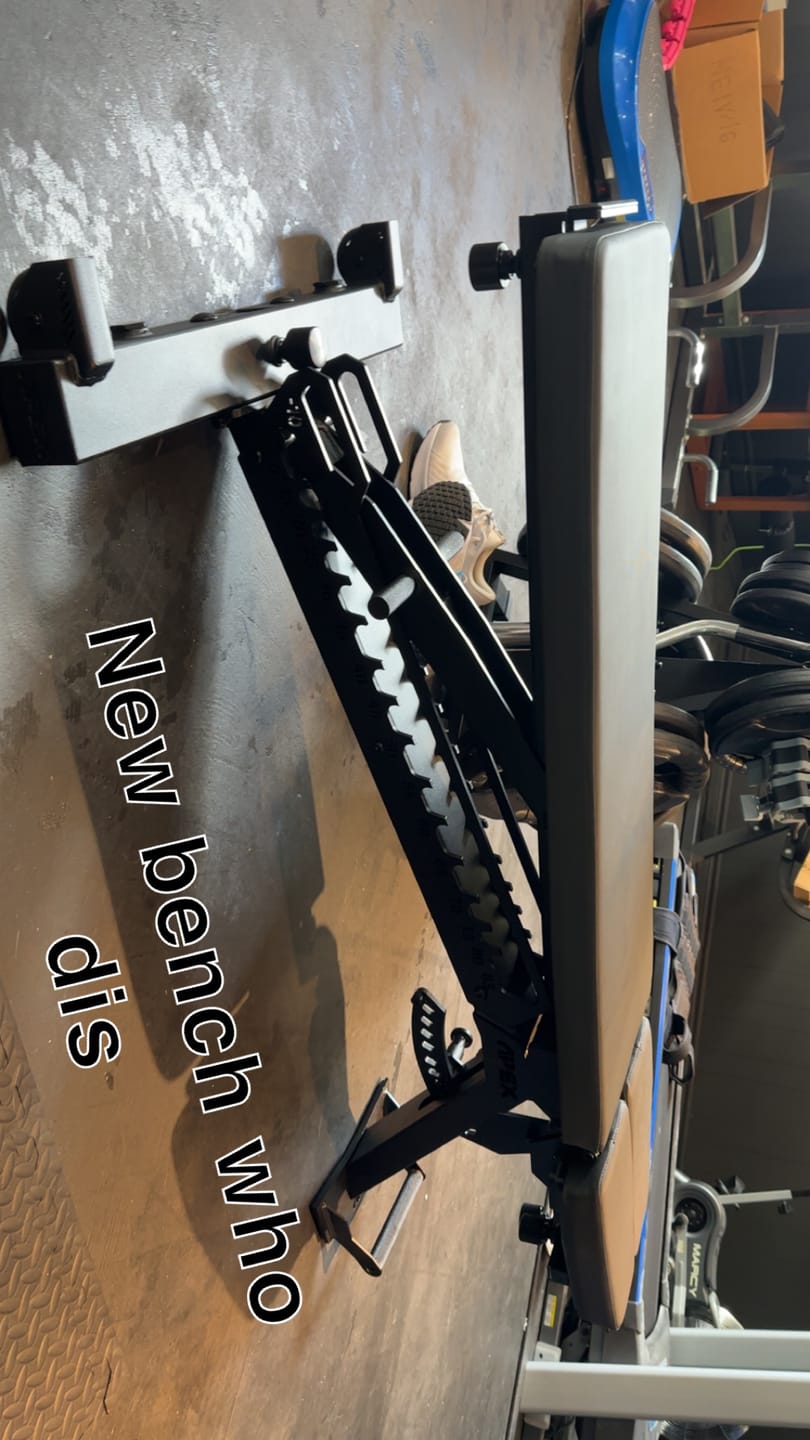 Customer photo review of APEX ADJUSTABLE BENCH