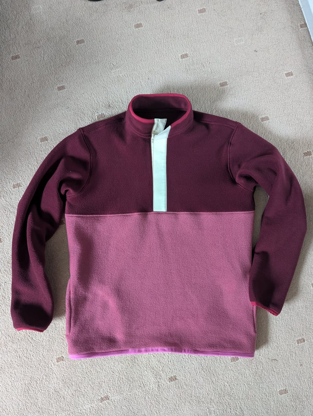 Customer photo review of Plain Anti Pill Polar Fleece Fabric
