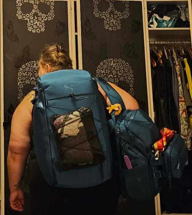 Customer photo review of The Organizer 30L