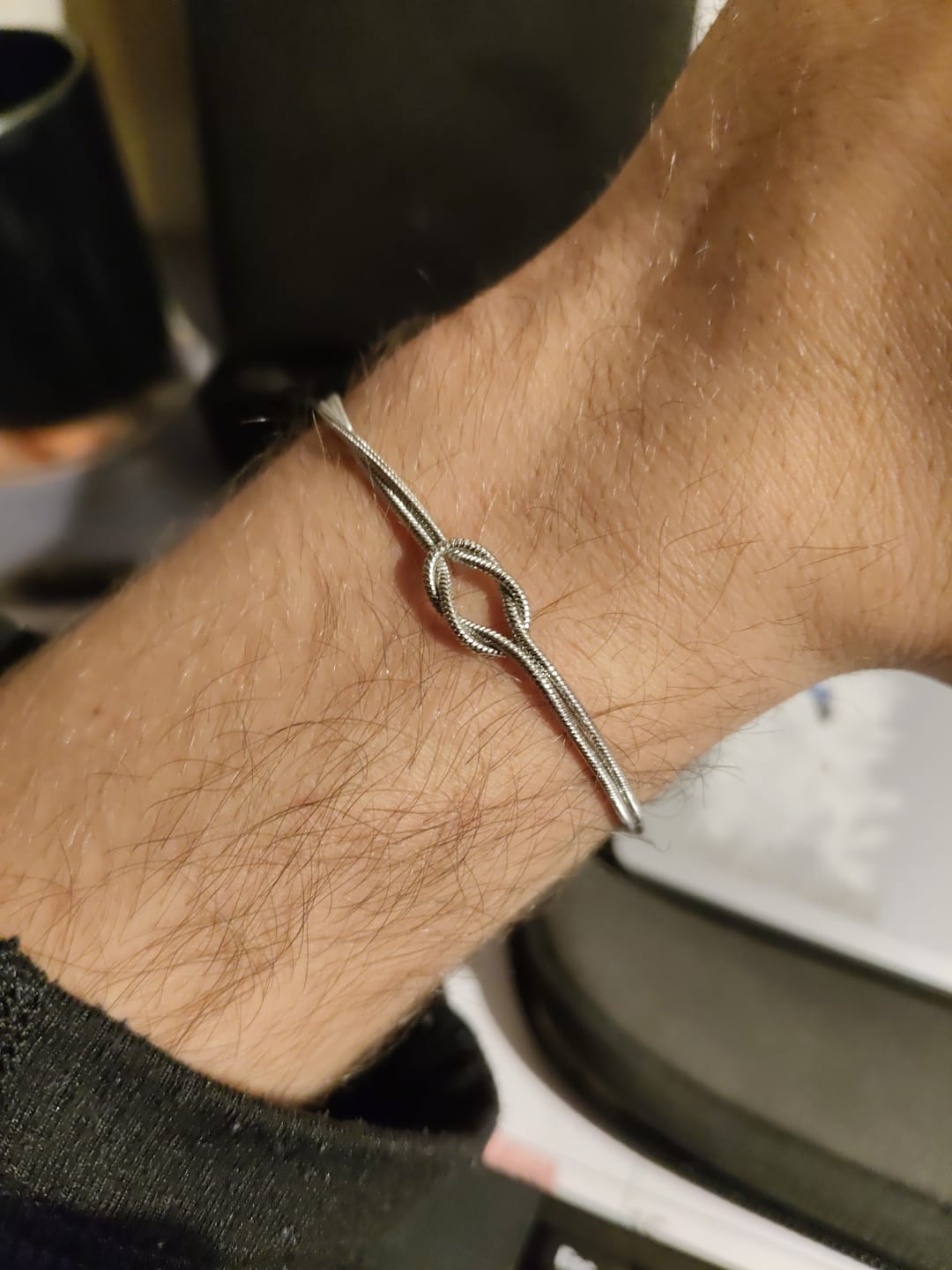 Customer photo review of Forever Knot Bracelet