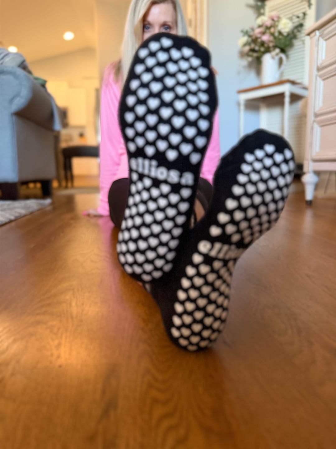 Customer photo review of Grip Stripes - Grey