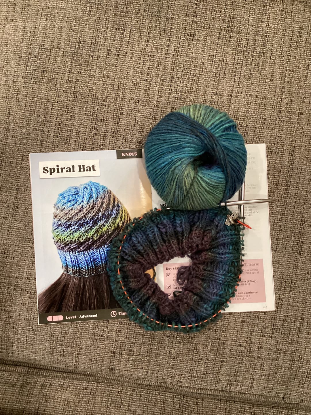 Customer photo review of Hooks & Needles Subscription Box