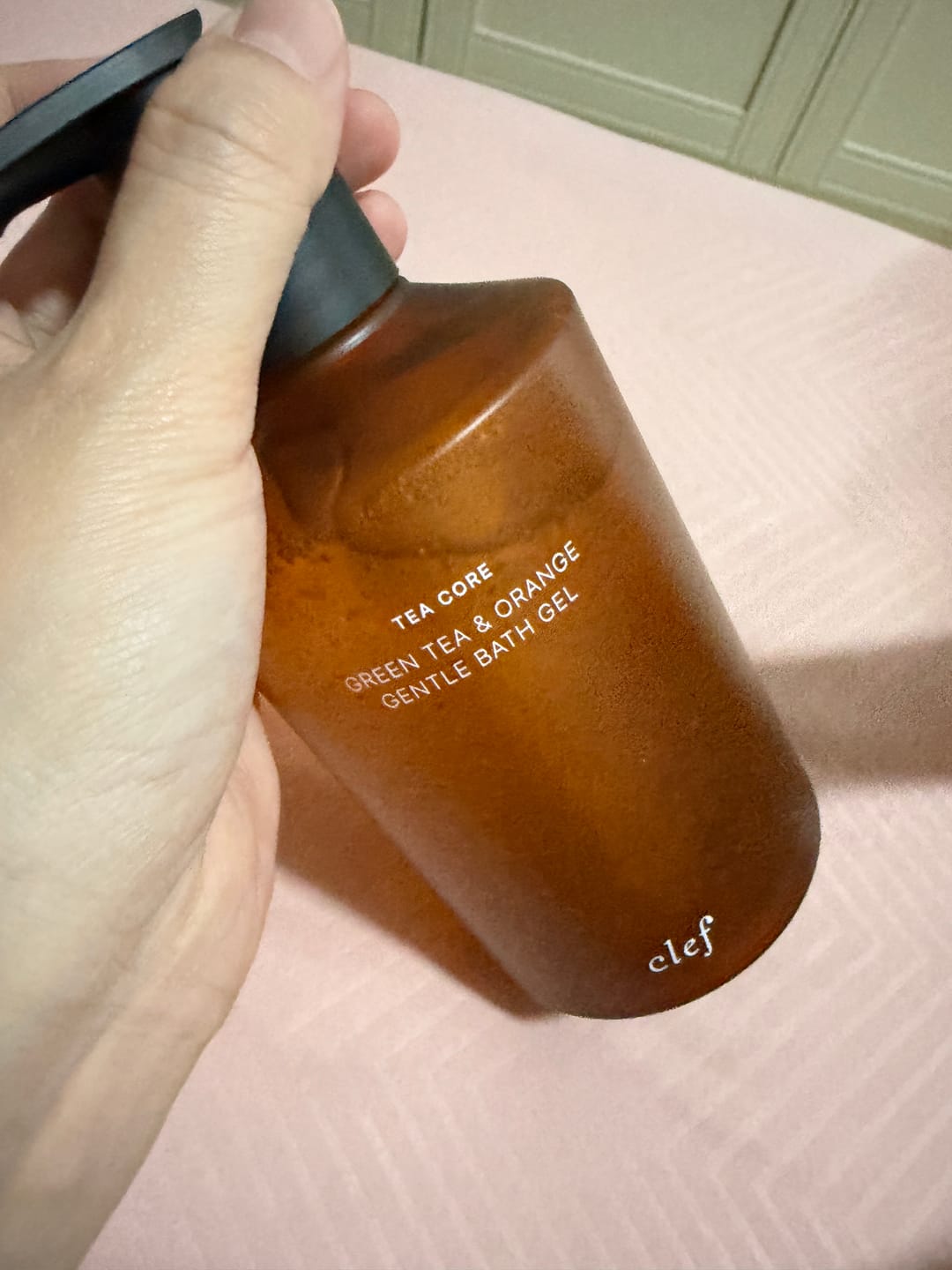 Customer photo review of [PRE-ORDER] Tea Core Green Tea & Orange Bath Gel