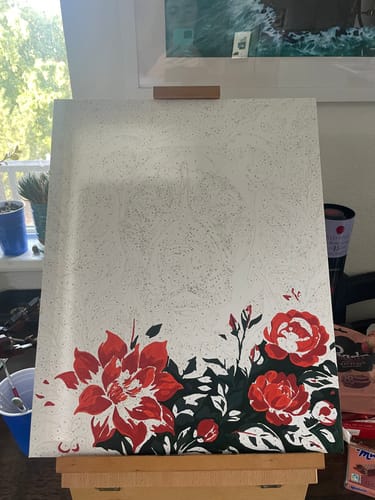 Customer photo review of Pet Custom Paint by Numbers (Style III)