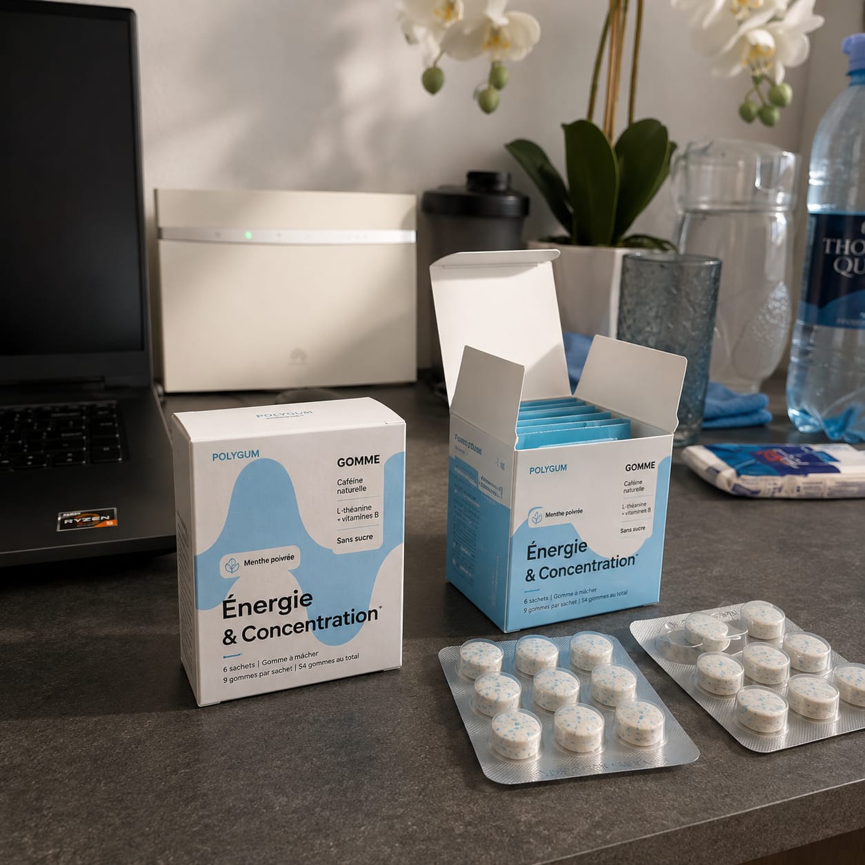 Customer photo review of Polygum Gomme à mâcher anti fatigue