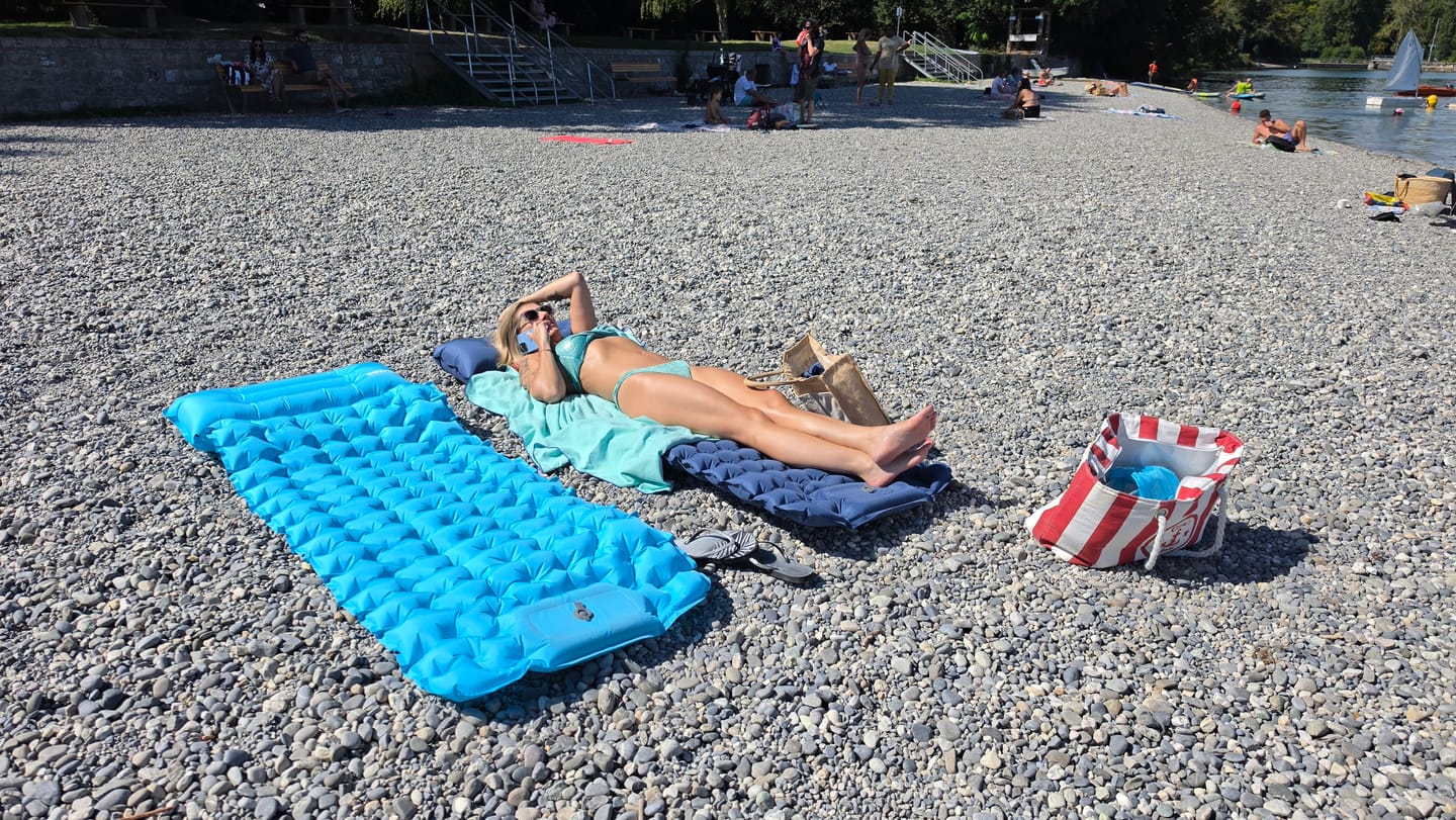 Customer photo review of Matelas gonflable Coziya®