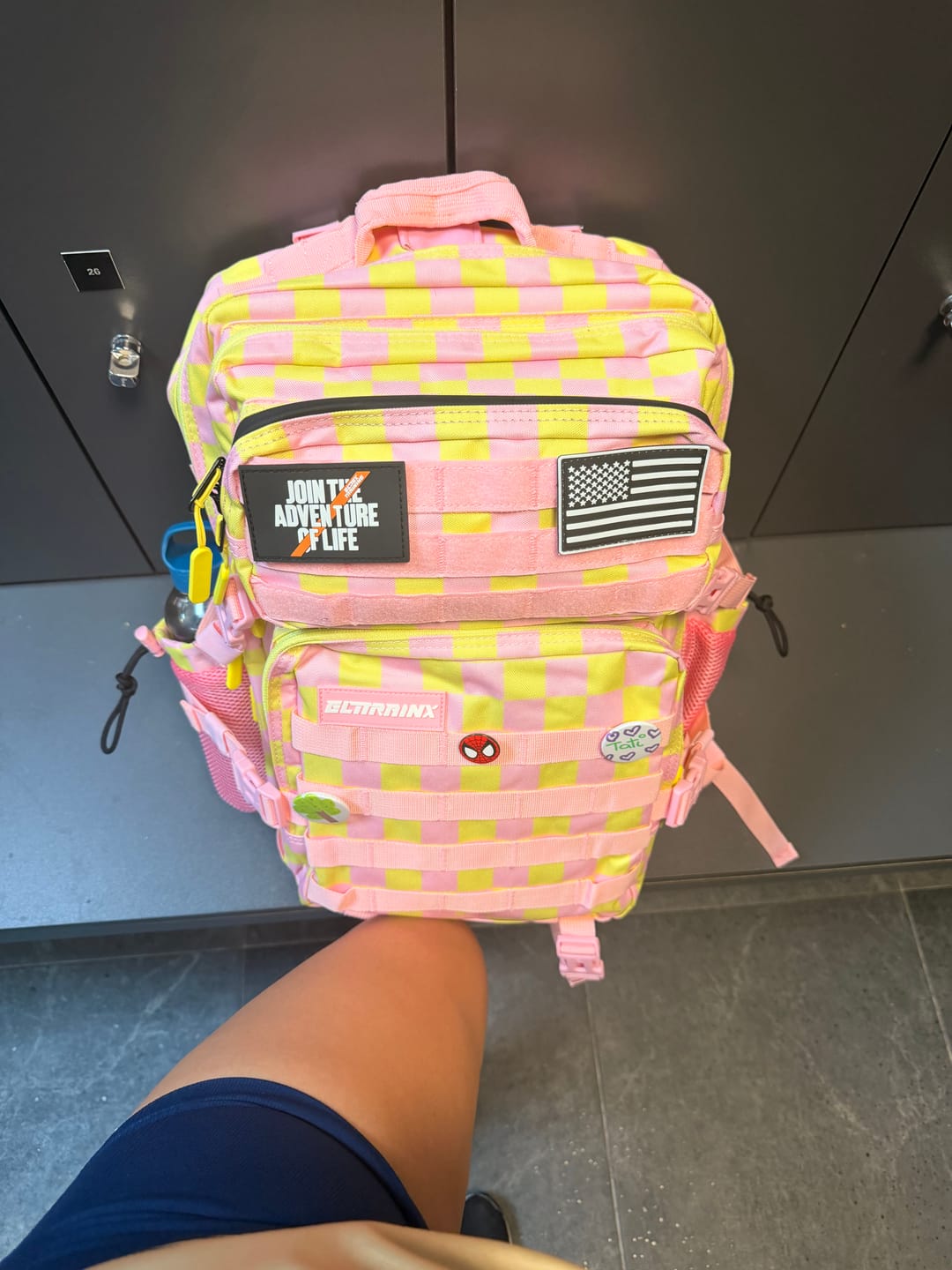 Customer photo review of Mochila Táctica V1 45L All in Bali