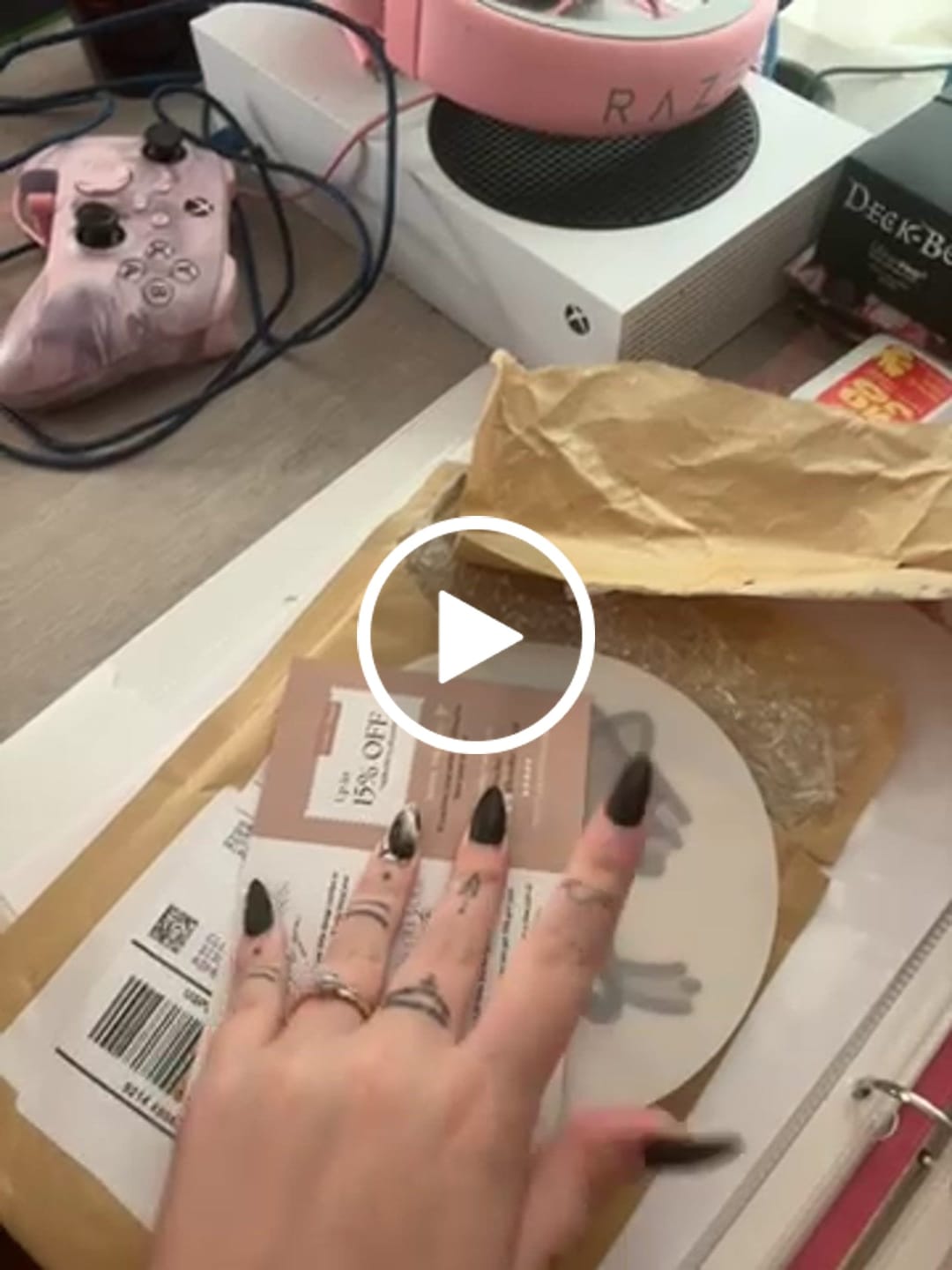 Customer video review of Glitter Eyeglasses