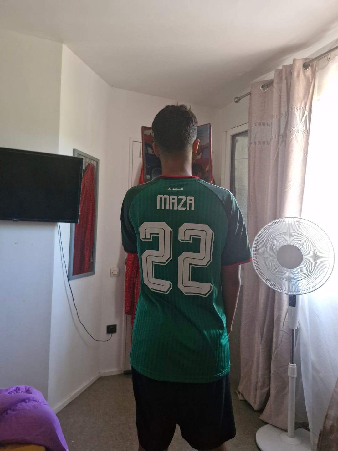 Customer photo review of Maillot player Algérie extérieur 2026