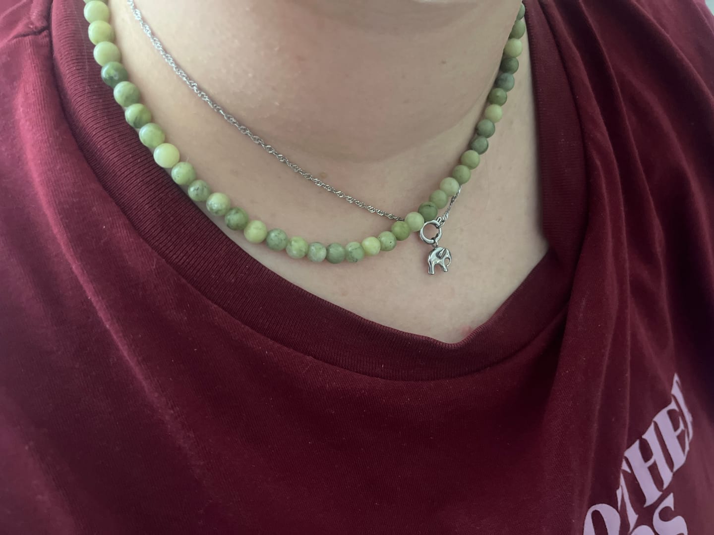 Customer photo review of MINI RYSO NECKLACE für Ruhe & innere Balance