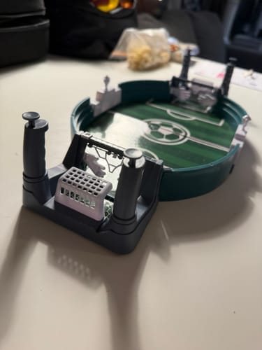 Customer photo review of Soccer Showdown™ – Head to Head Tabletop Soccer Game