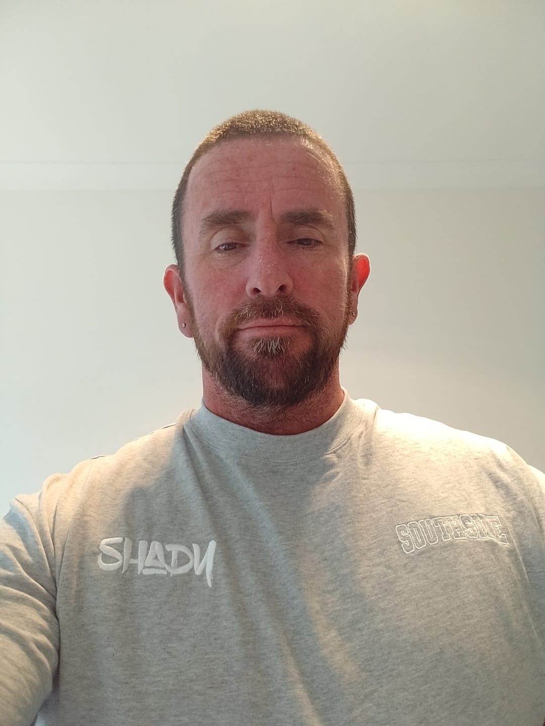 Customer photo review of Shady x SS Tee (Grey/White)