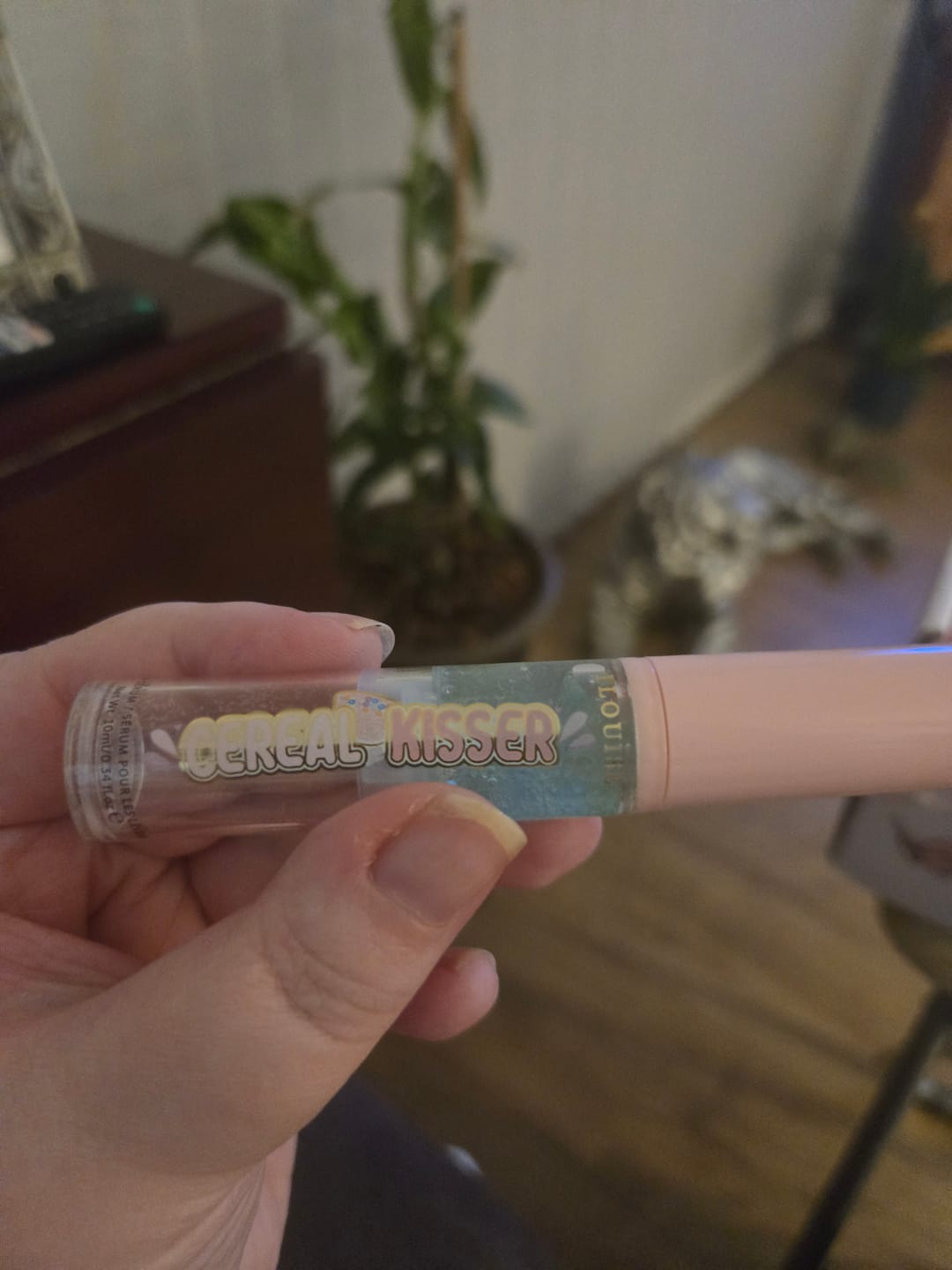 Customer photo review of Cereal Kisser Cooling Peptide Lip Serum