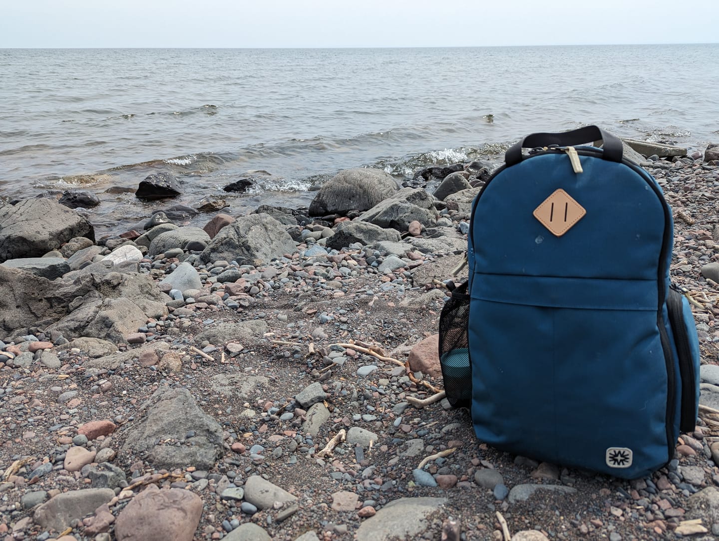 Customer photo review of Valley Pack Navy