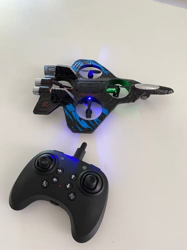 Customer photo review of StarFighter™ RC Jet – Ultimate Indoor Flight Experience!