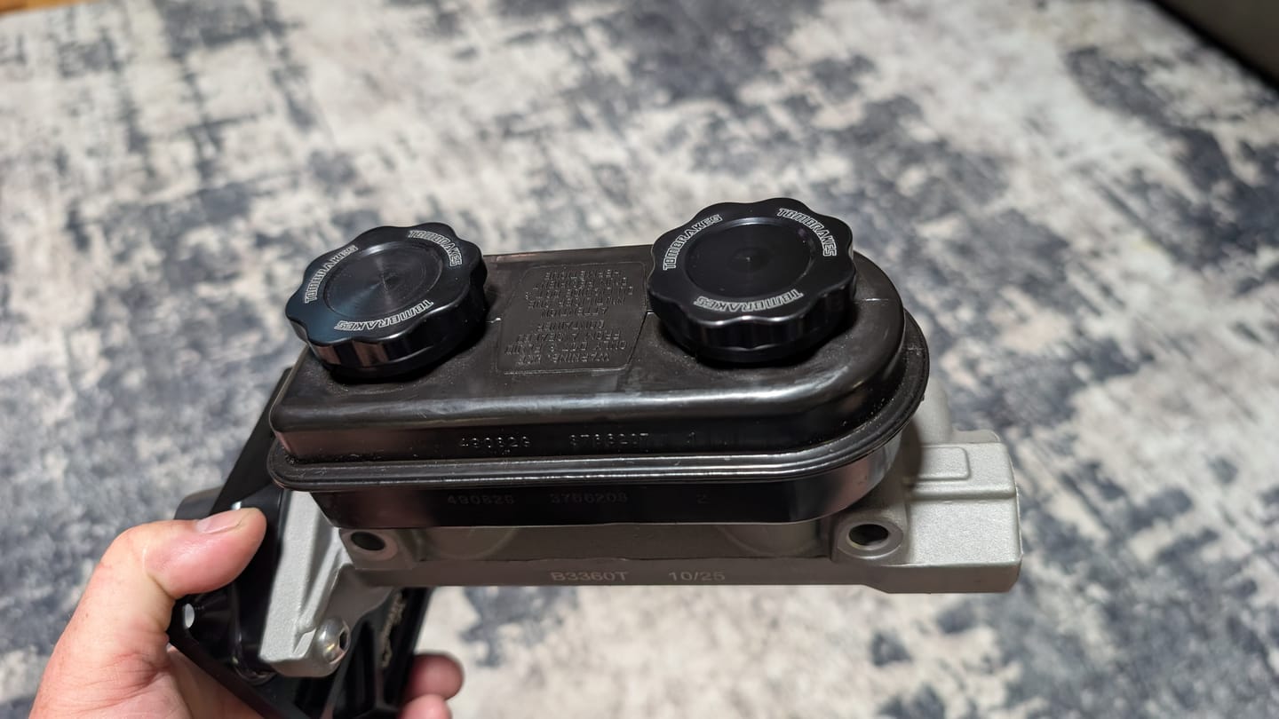 Customer photo review of TBM Modular Master Cylinder Billet Reservoir Cap (Mopar Style)