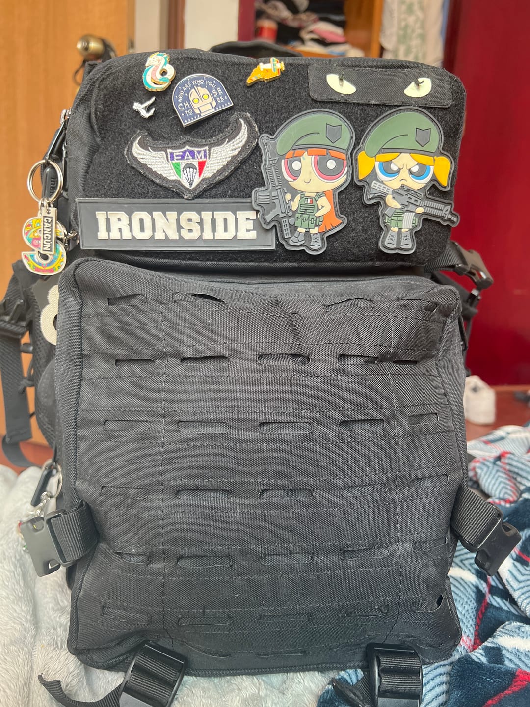 Customer photo review of Mochila IRONSIDE