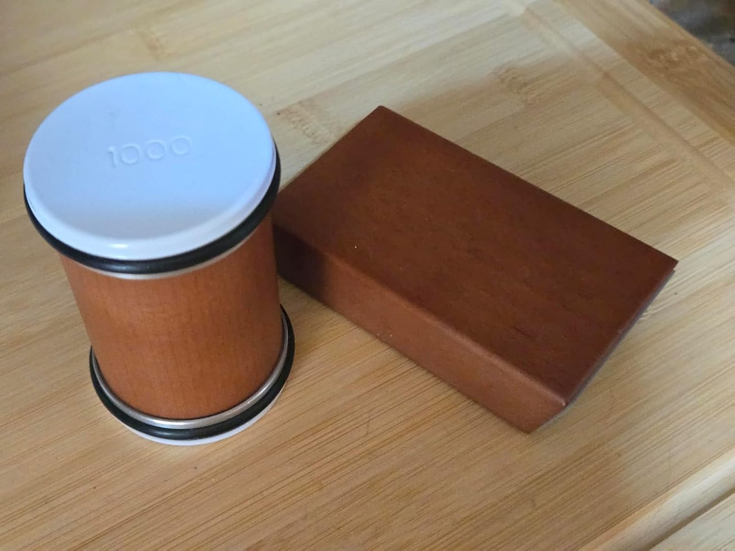 Customer photo review of Nonna's Rolling Knife Sharpener