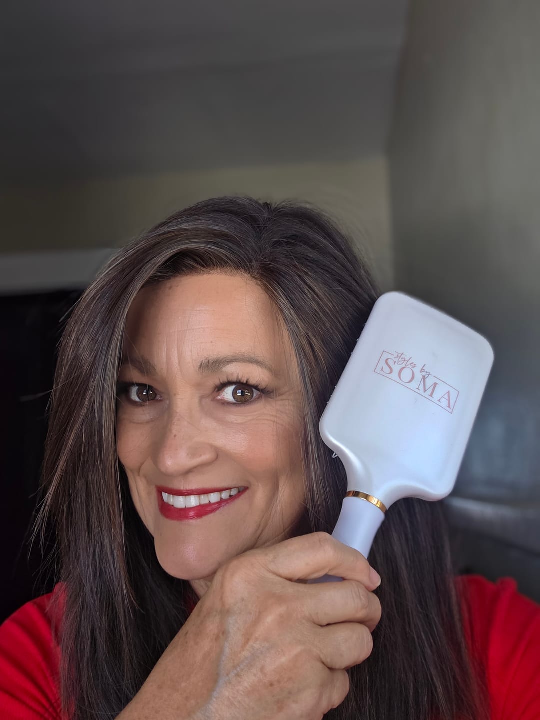 Customer photo review of Luxury Wig Brush