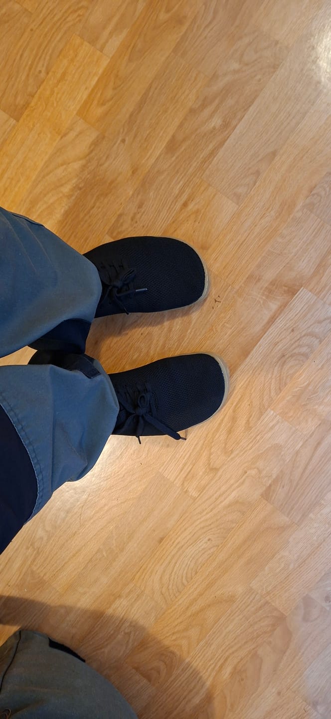 Customer photo review of Vaistoa Iloa | Knitted Barefoot Sneakers