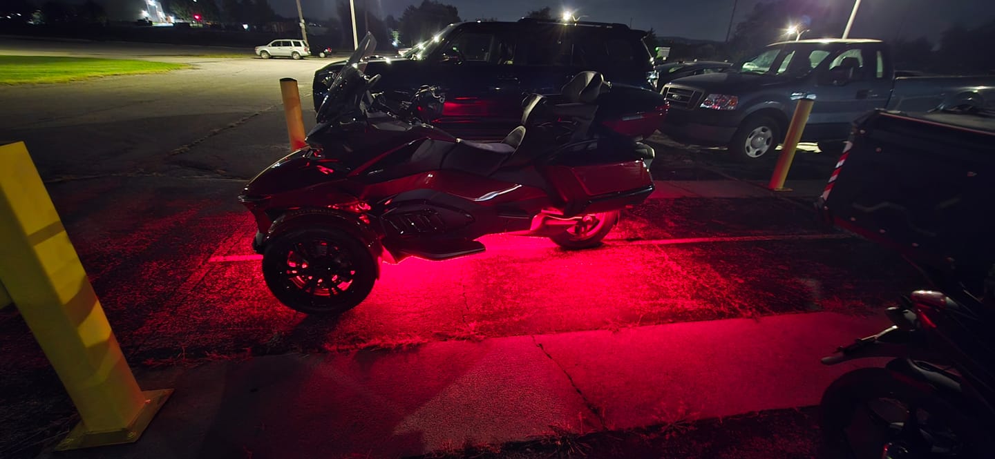 Customer photo review of Moto LED Light Kit