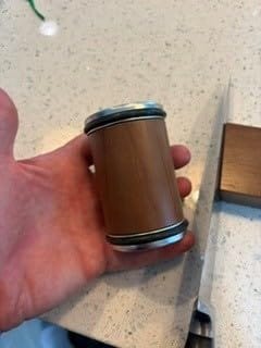 Customer photo review of Nonna's Rolling Knife Sharpener