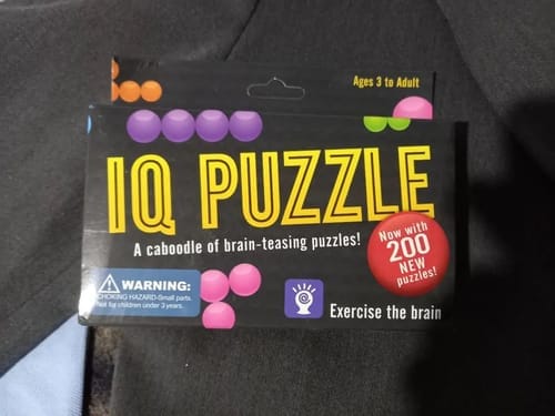 Customer photo review of Brainy Beads™ – IQ Puzzle Game