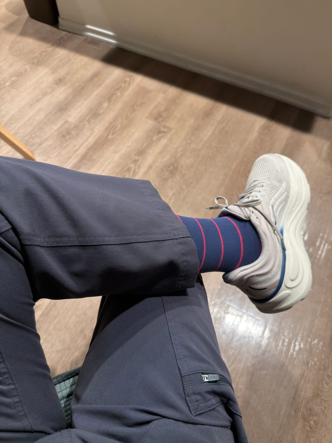 Customer photo review of NurseStrong Performance Compression Socks