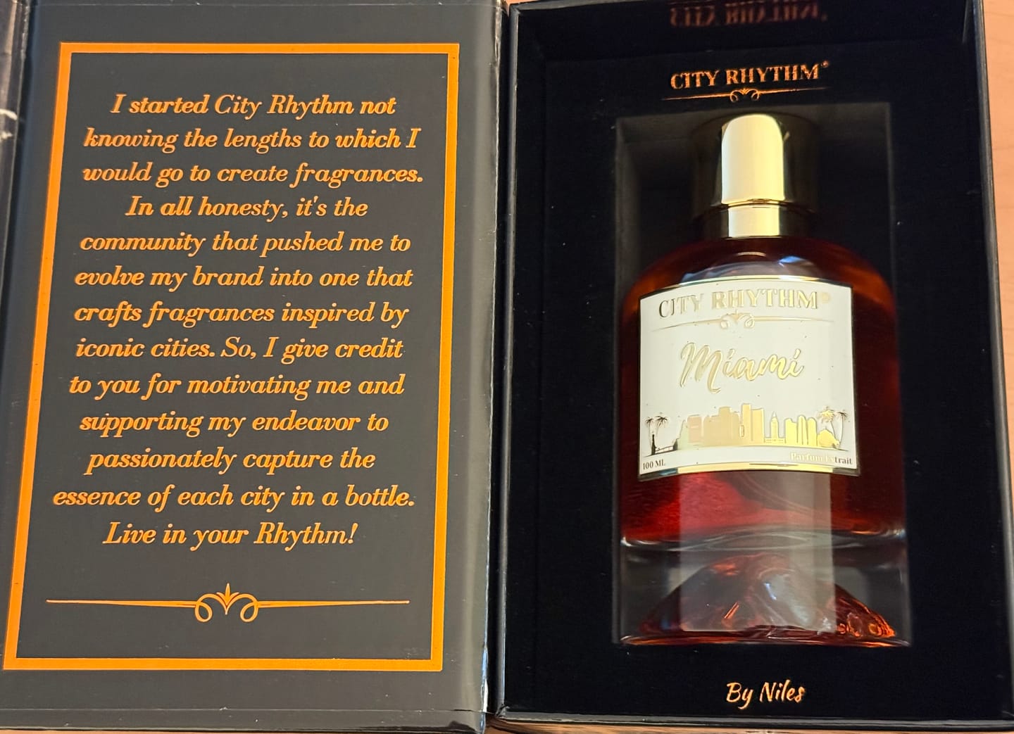 Customer photo review of Miami City Rhythm Extrait de Parfum 100 ml