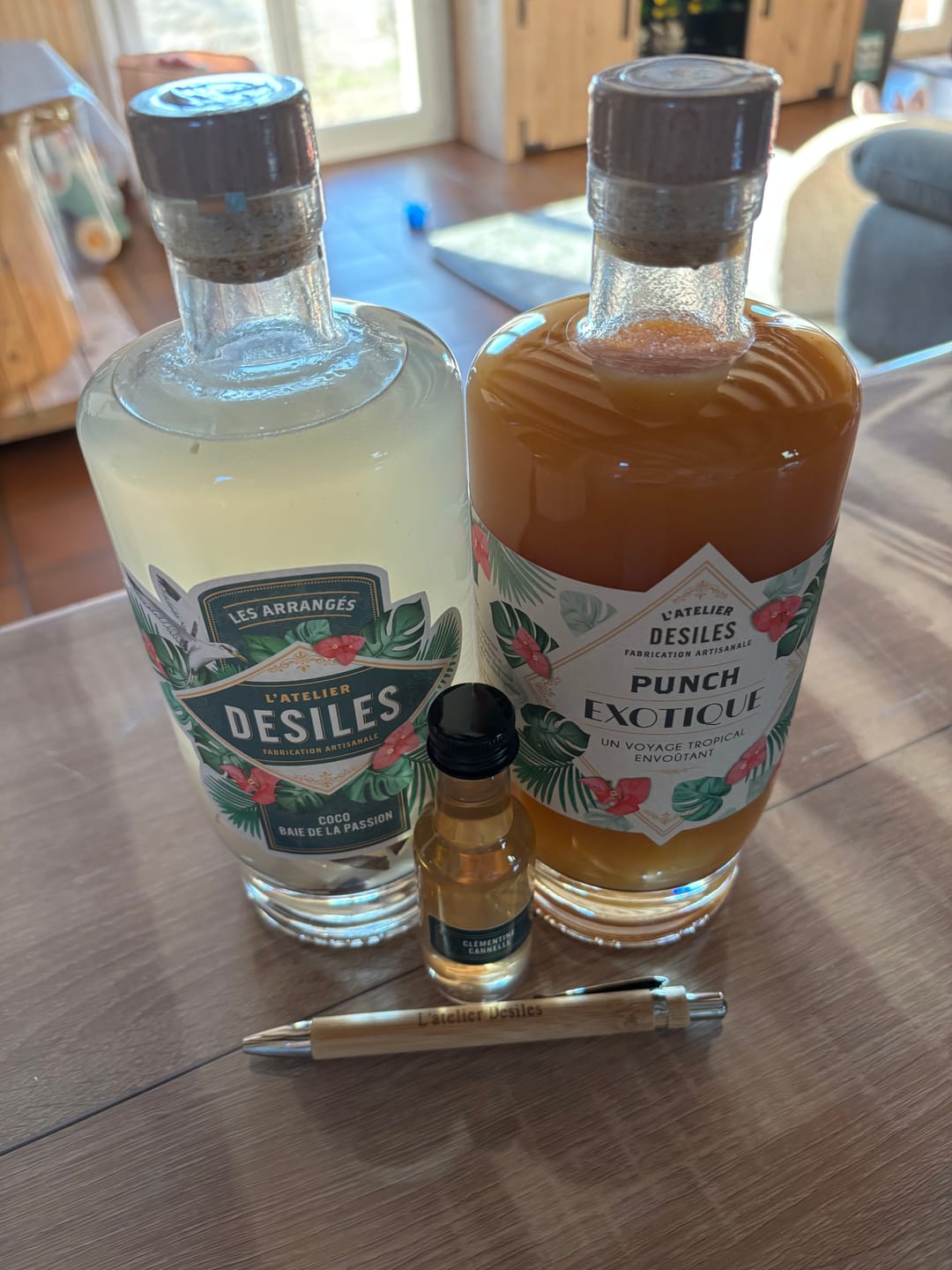 Customer photo review of Rhum arrangé Coco & Baie de la passion  – L’Atelier DESILES