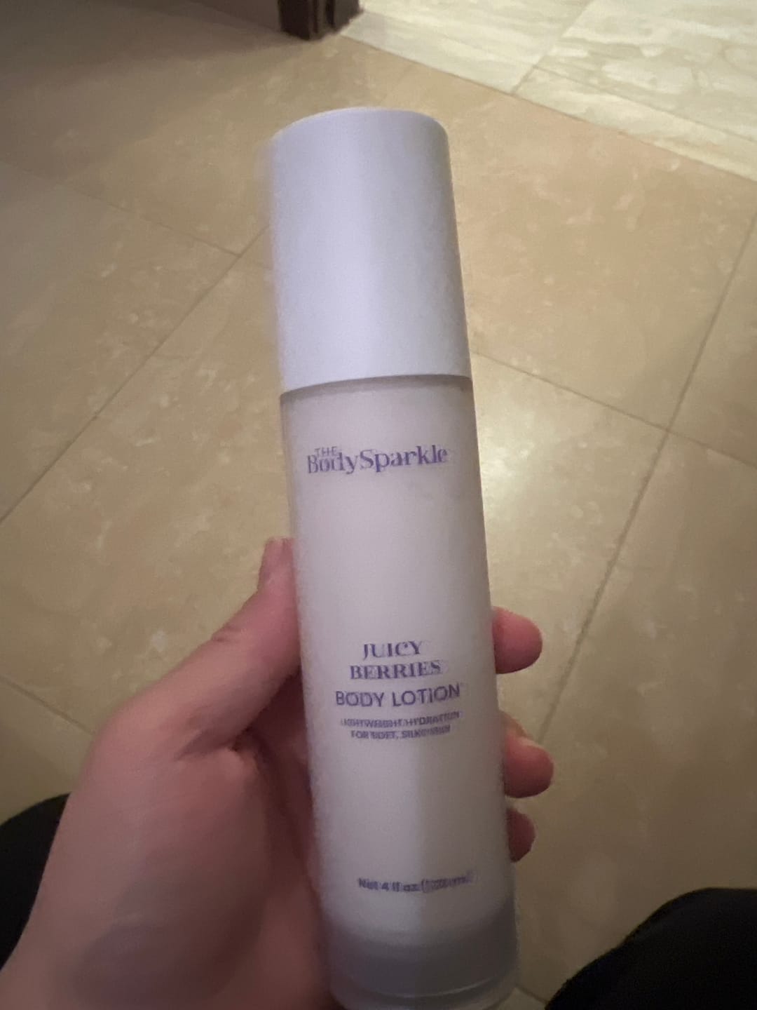 Customer photo review of Body Lotion