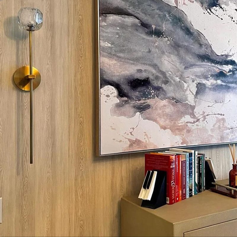 Customer photo review of Boula da Cristal Glass Grand Sconce