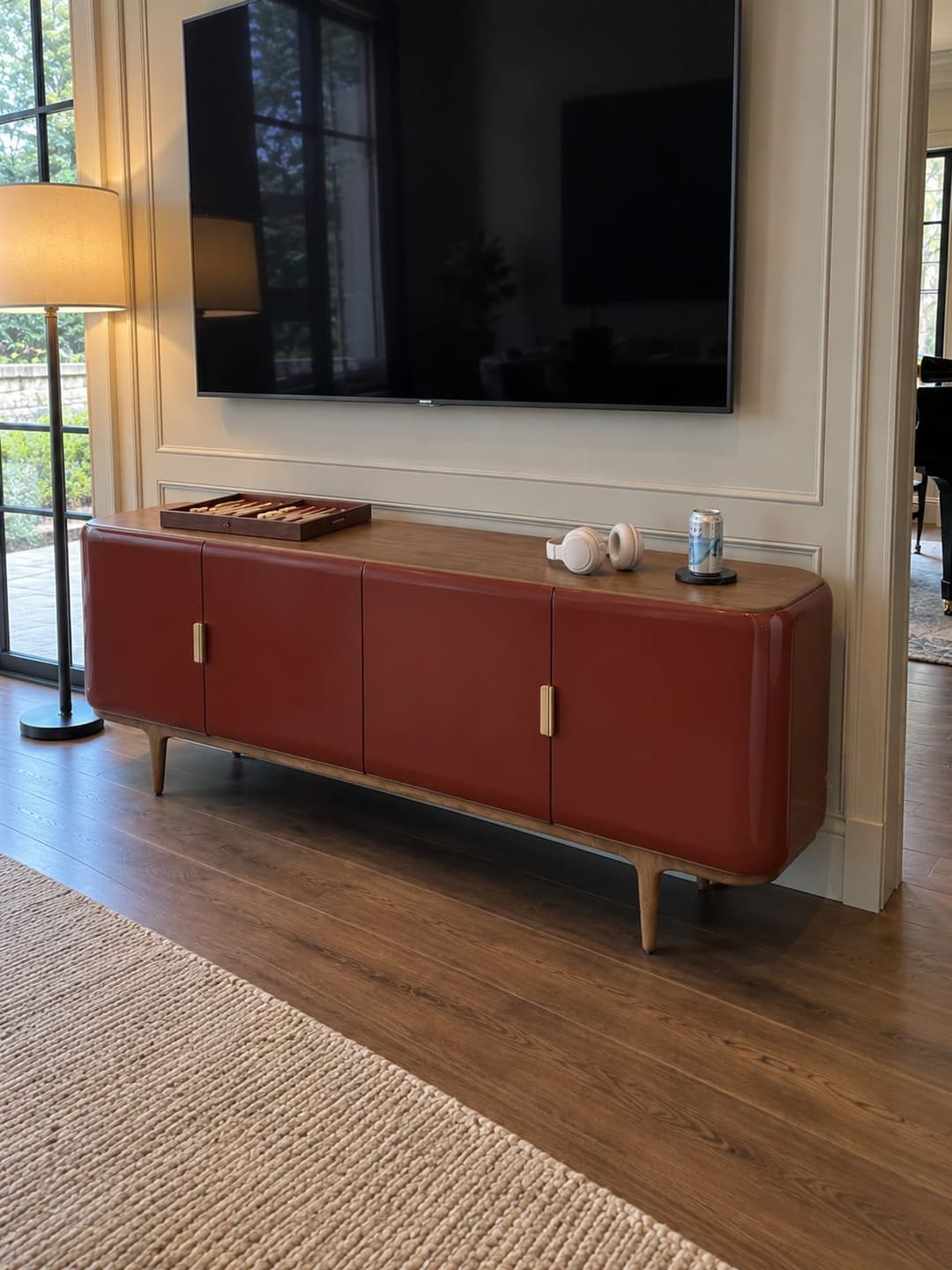Customer photo review of Bryrey Media Console