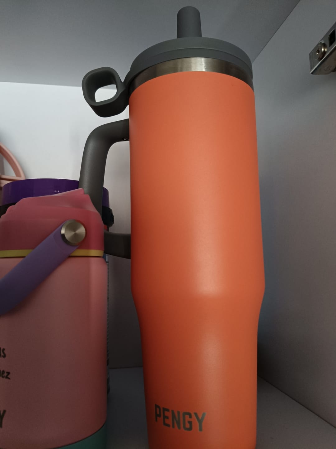 Customer photo review of Termo PENGY CUP 1.2 Lts con Tapa Antiderrame