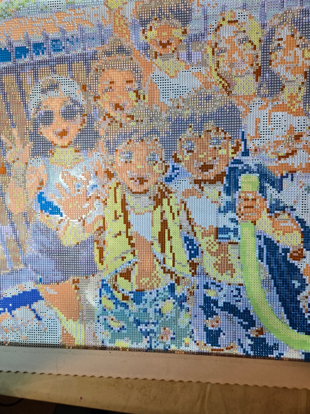 Customer photo review of Worlds Best Customized Diamond Painting Kit