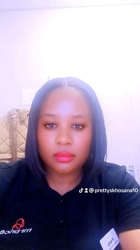 Customer photo review of Budget Vietnamese Super Double Drawn Bone Straight 2x6 Closure 10" Natural Black Wig