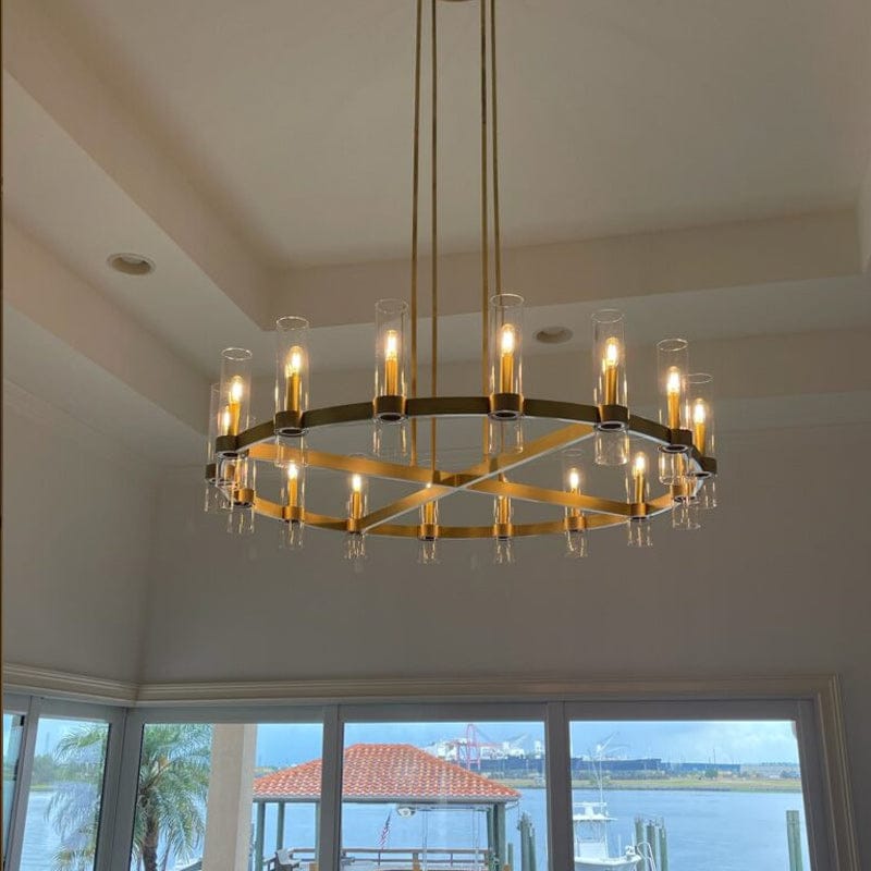 Customer photo review of Ravella Round Chandelier