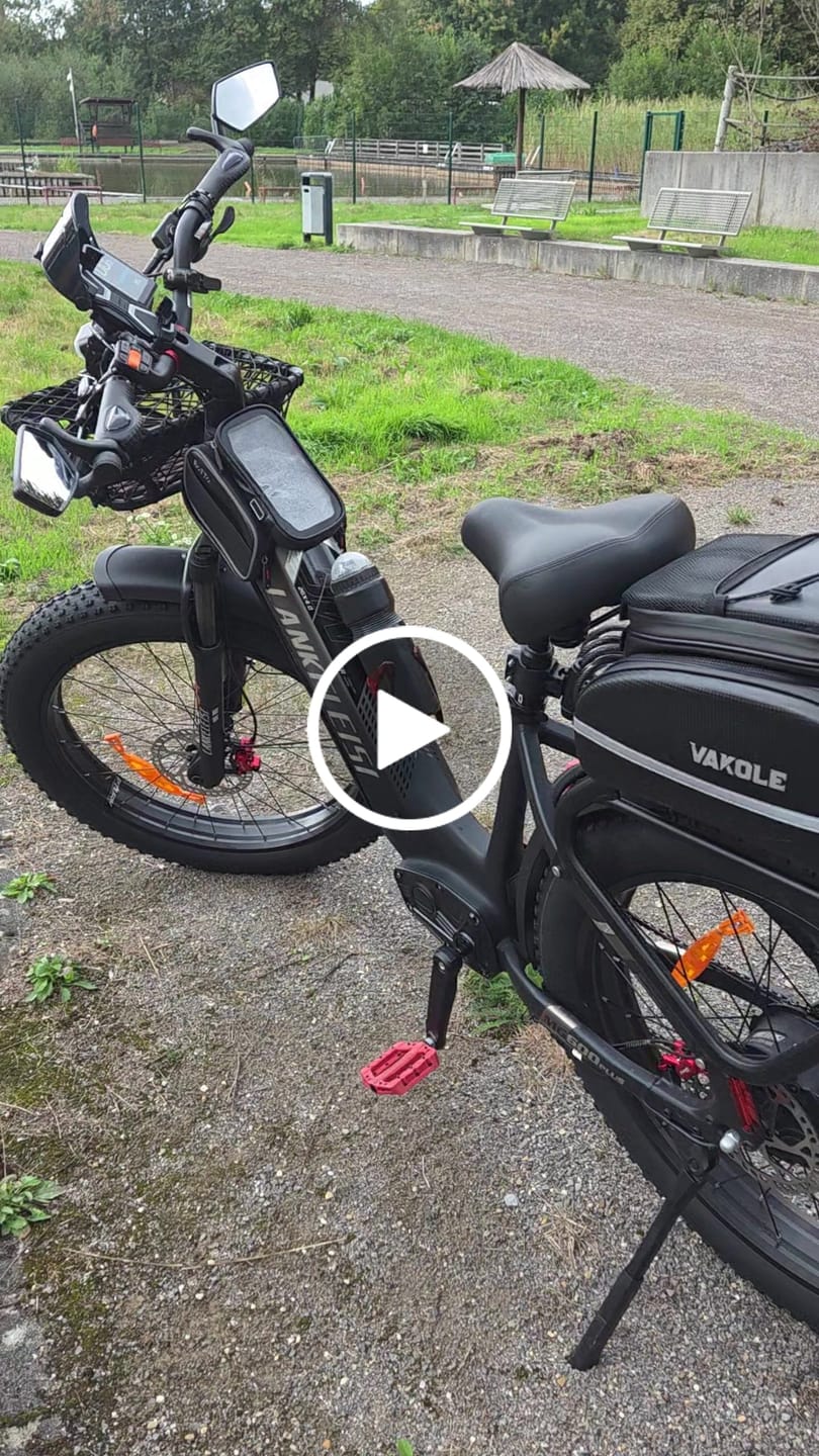Customer video review of Lankeleisi MG600 Plus 26" Fat Bike 960Wh All Terrain SUV E-Bike with Switchable Sensor 48V 20Ah Battery