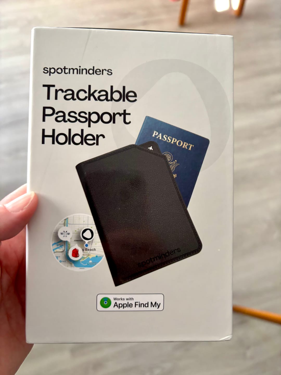 Customer photo review of Passport Holder Air