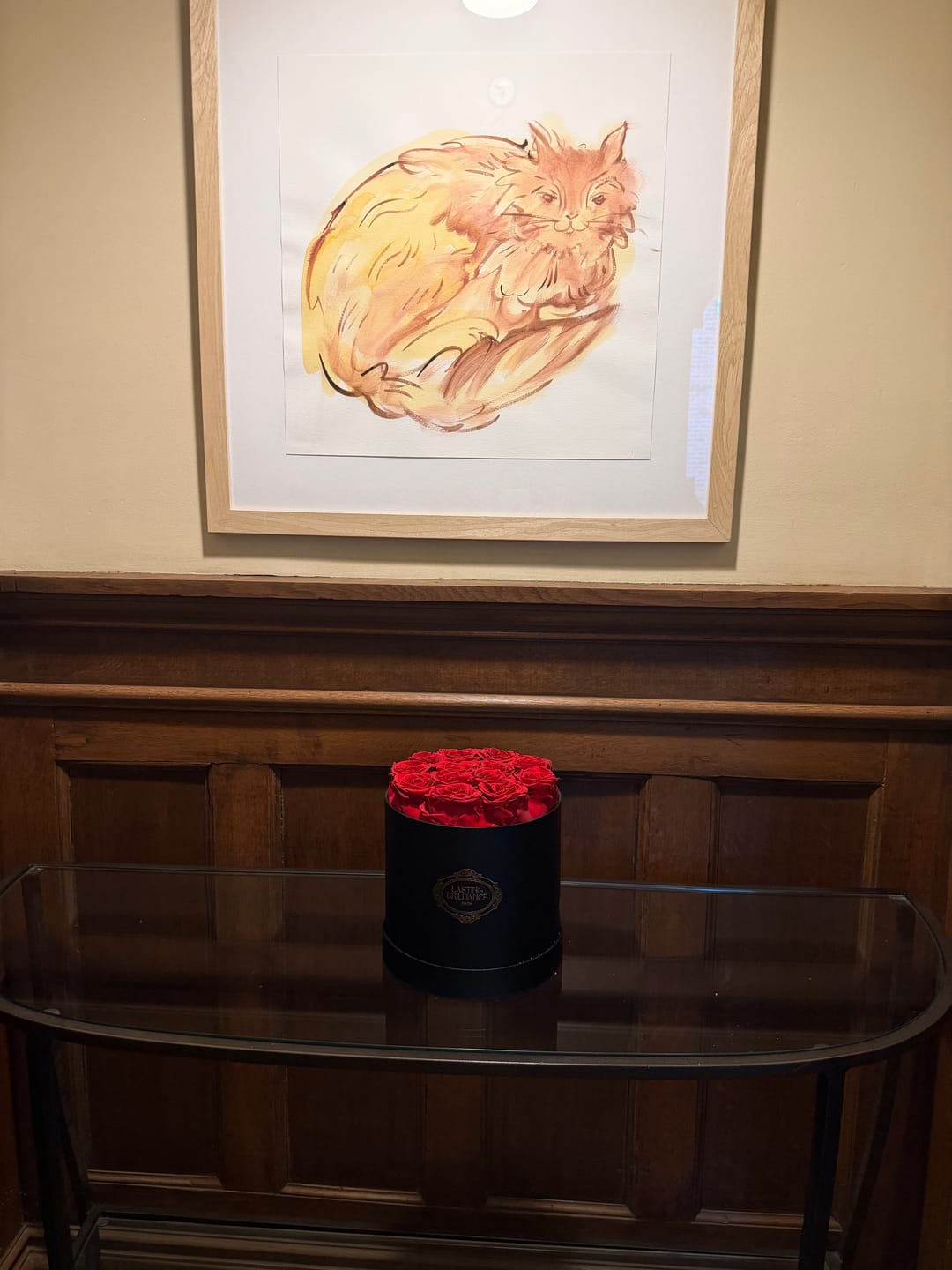 Customer photo review of Signature 13 Roses In Black Box