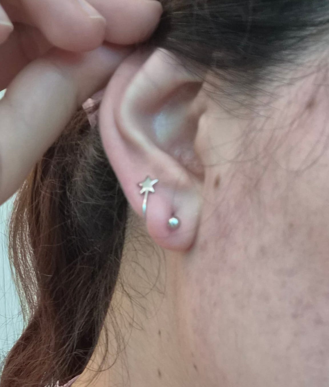 Customer photo review of Aretes Lucy