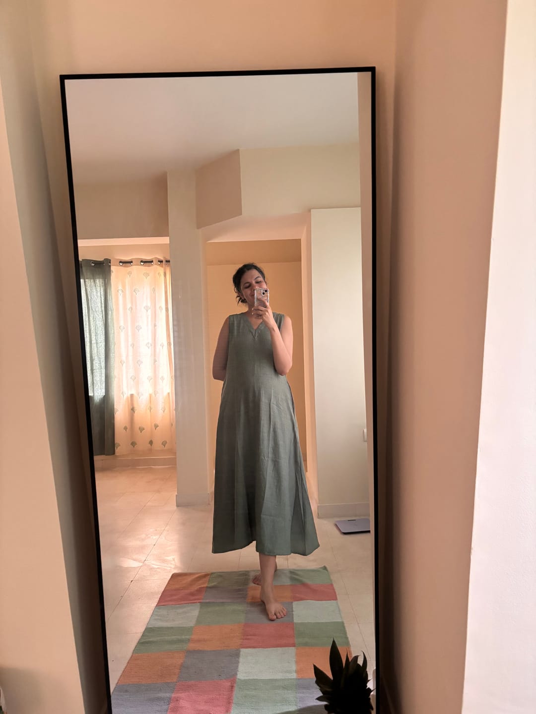 Customer photo review of eva — dress