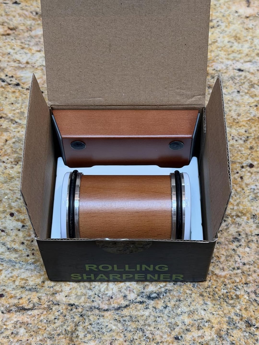 Customer photo review of Nonna's Rolling Knife Sharpener