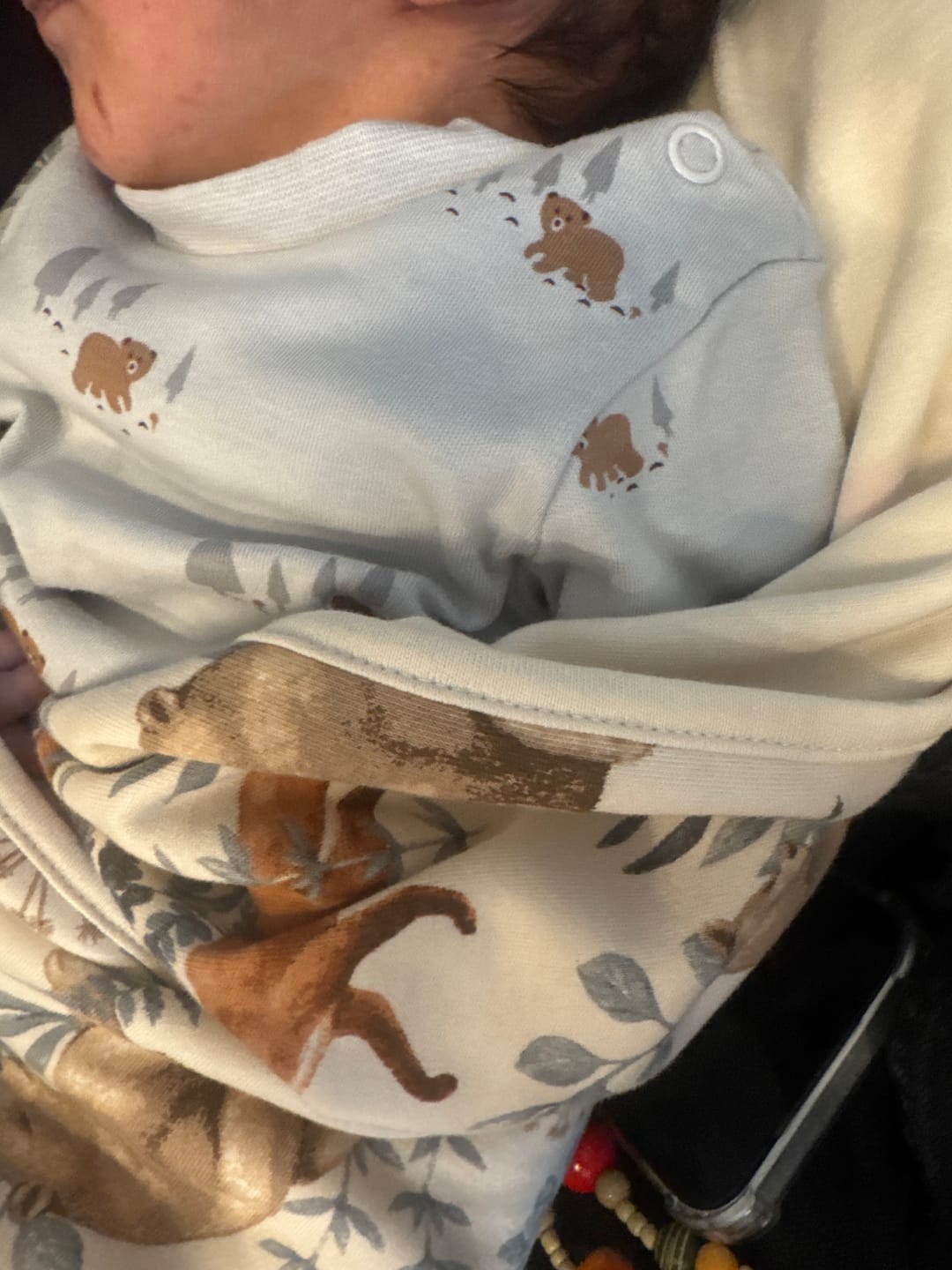 Customer photo review of Double Layered Bibs