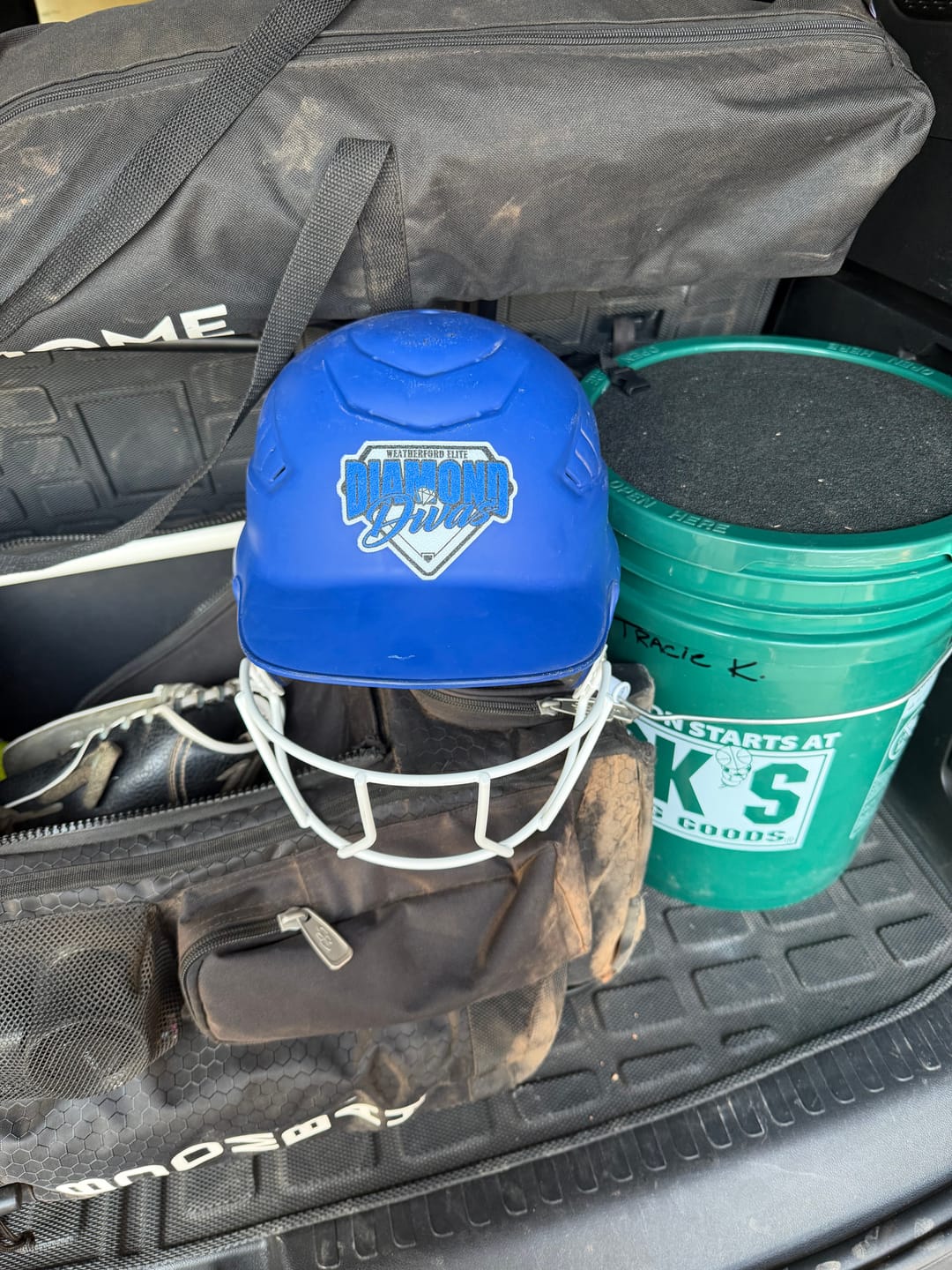 Customer photo review of Helmet Decals