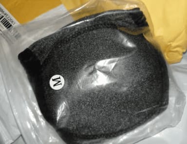 Customer photo review of Orejeras Anti-Estrés para Perros