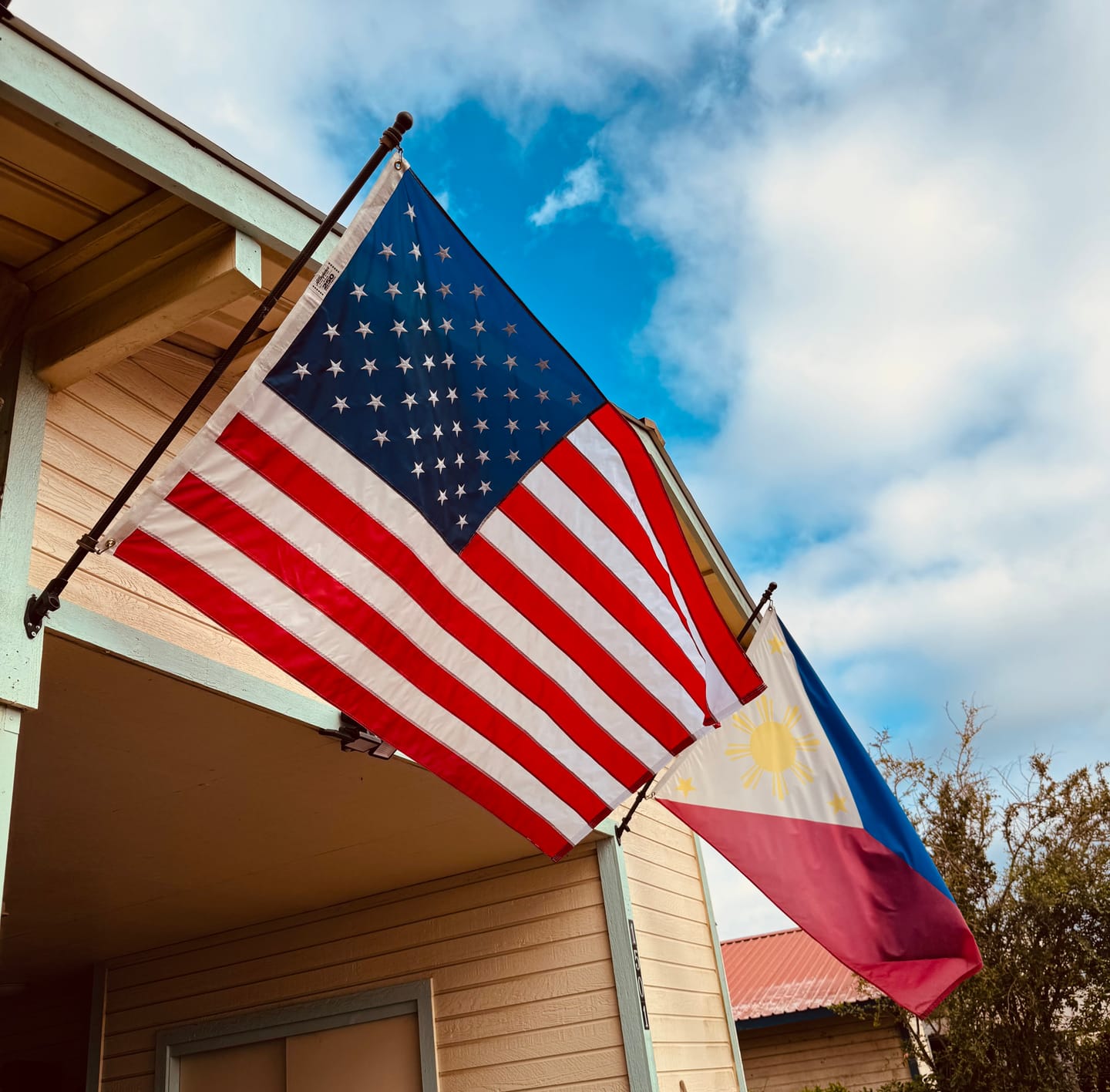 Customer photo review of 4' x 6' American Flag